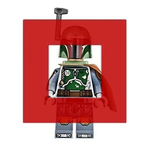 Brick Action Figure Mini Star Wars Boba Fett