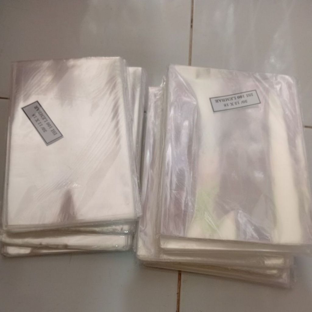 plastik OPP Tebal 30micron (Tanpa Lem)