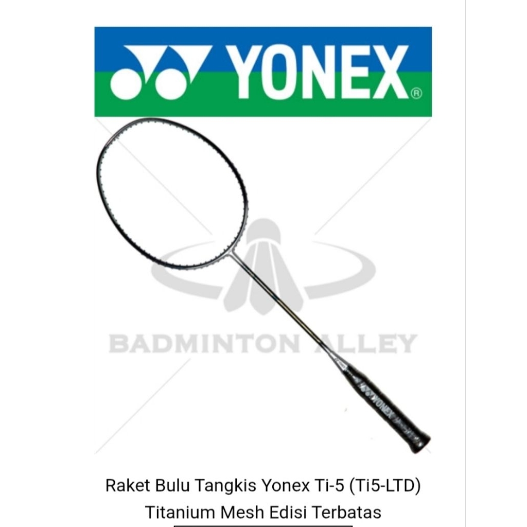 YONEX Ti 5 TITANIUM MESH ORIGINAL JAPAN