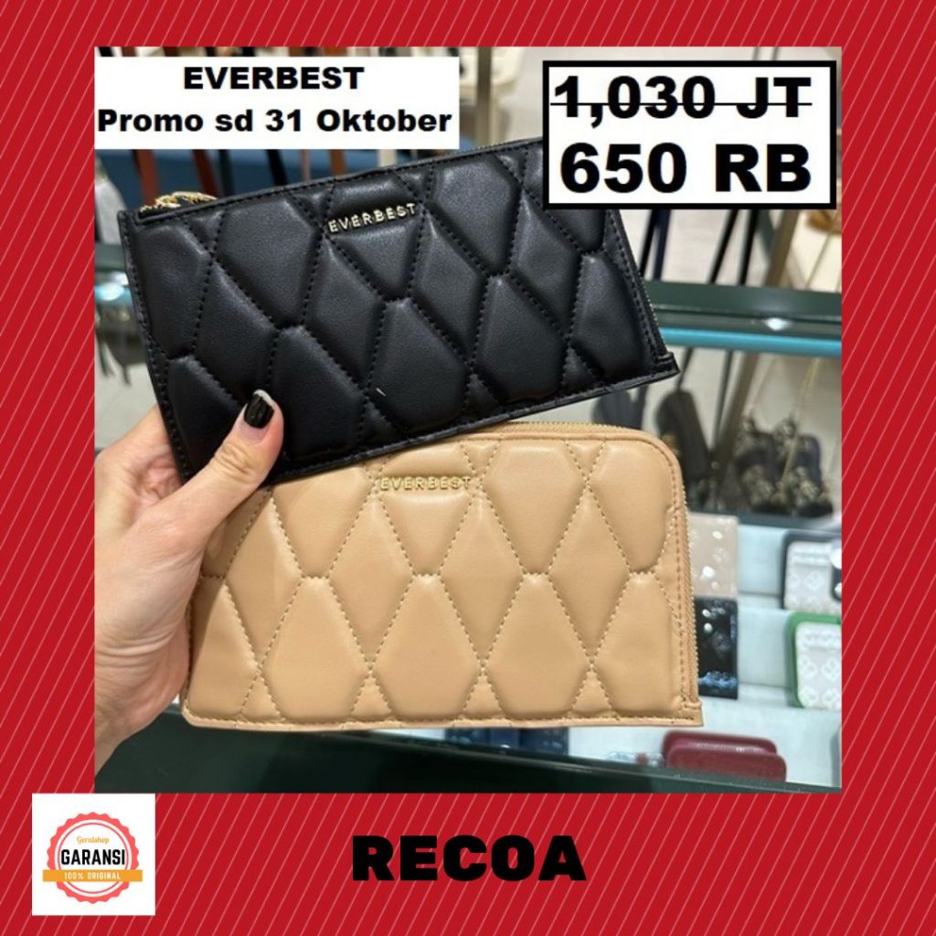 Dompet panjang Everbest wanita sale RECOA original 100%