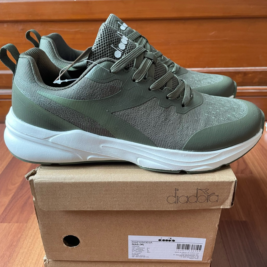 Diadora Nias Original PT MAP | Sepatu Gym Fitness Badminton Tennis Padel