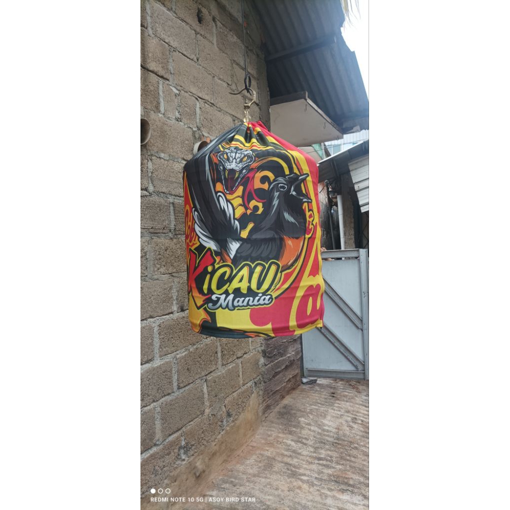 kerodong murai full printing no. 2