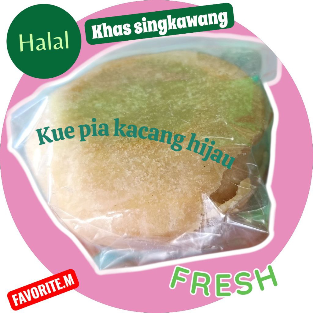 Kue pia/Kue pia kacang hijau/Pokkhok piang/Kue pia khas singkawang/Pok khok piang