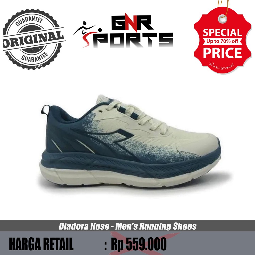 Sepatu Diadora Nose - Men's Running Shoes Original 100%