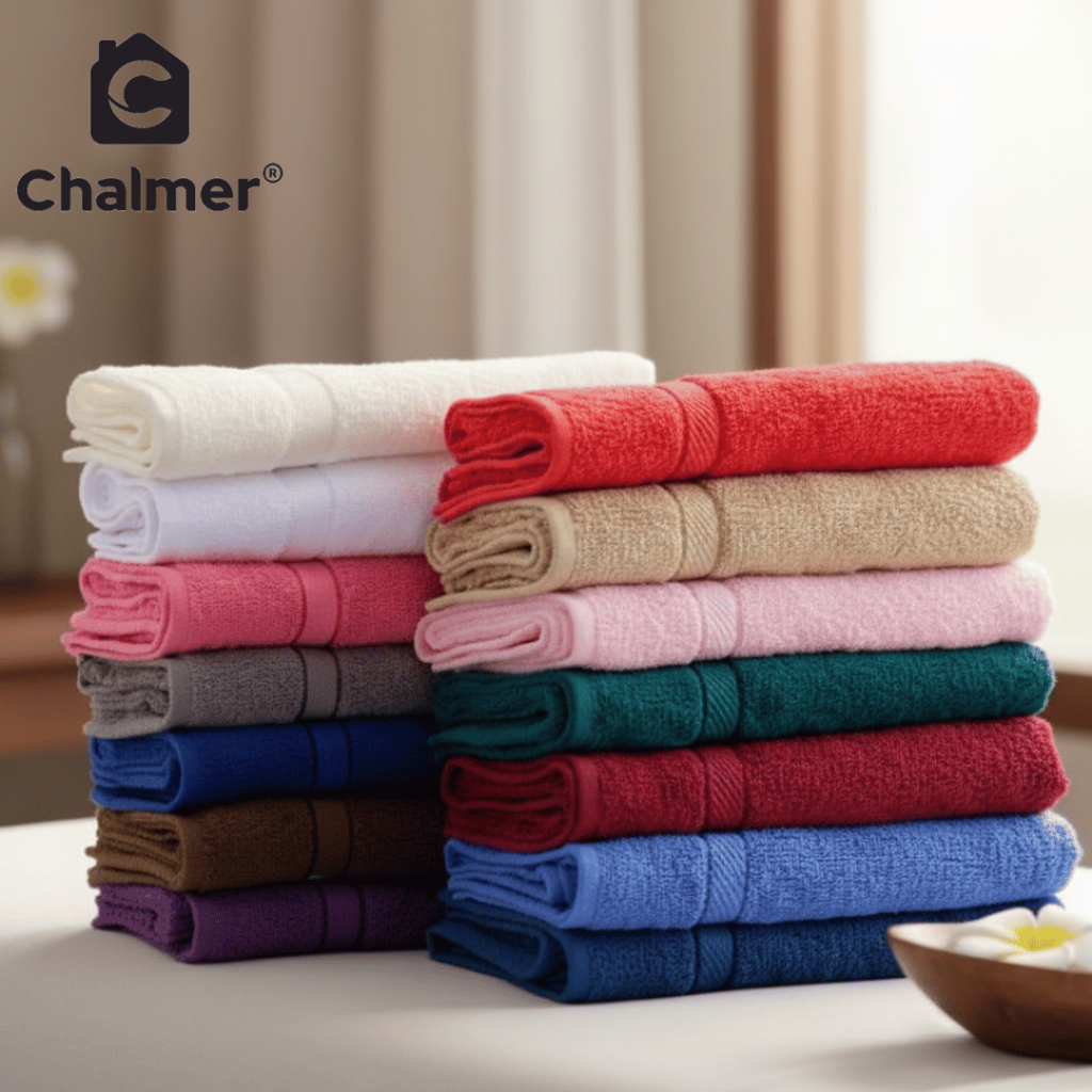 Handuk Mandi Chalmer Dewasa Ukuran Besar Polos