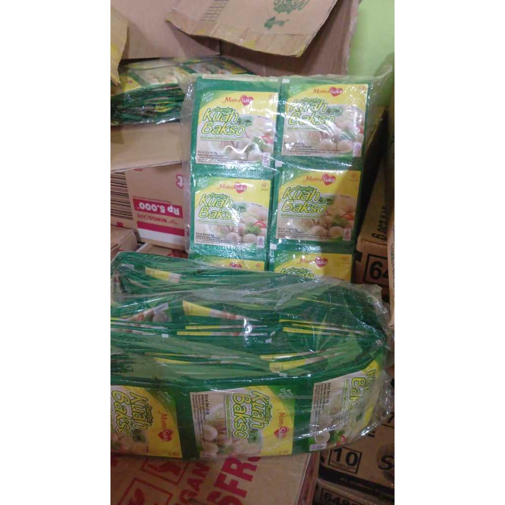 *Mamasuka Kuah Bakso 8g / Mamasuka Bumbu Bakso / Bakso Mamasuka / Kuah Bakso