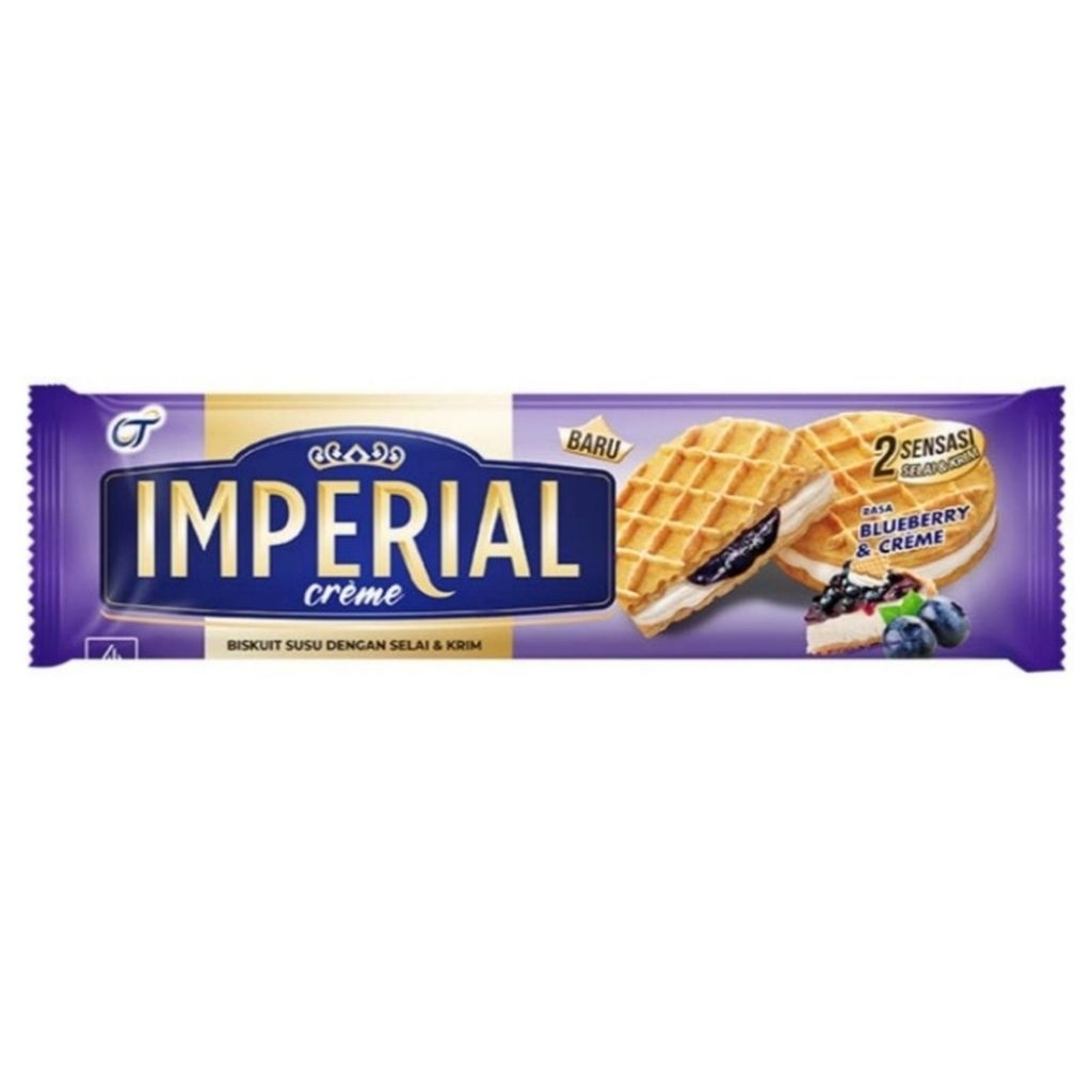 Biskuit Waffle Imperial Rasa Blueberry