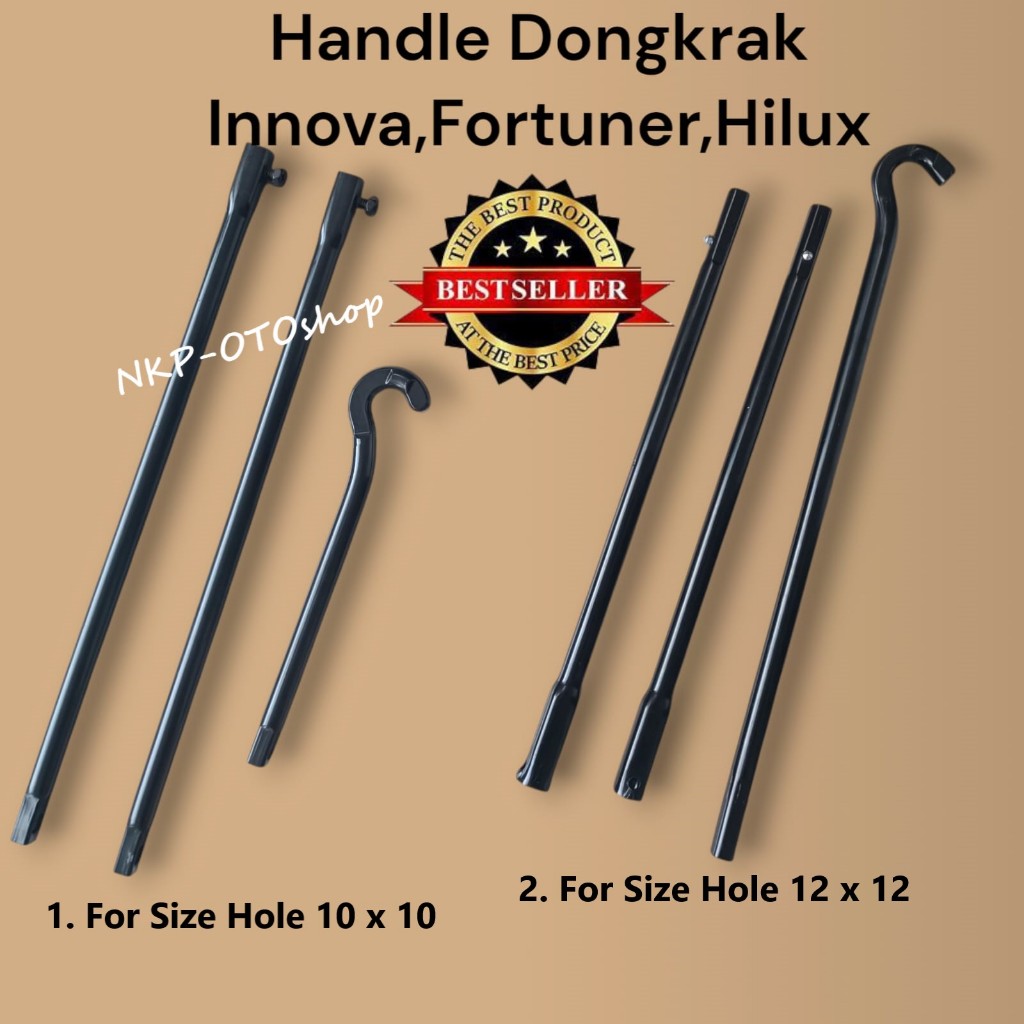 Handle Dongkrak / Putaran Dongkrak, Innova,Fortuner,Hilux Metema Original