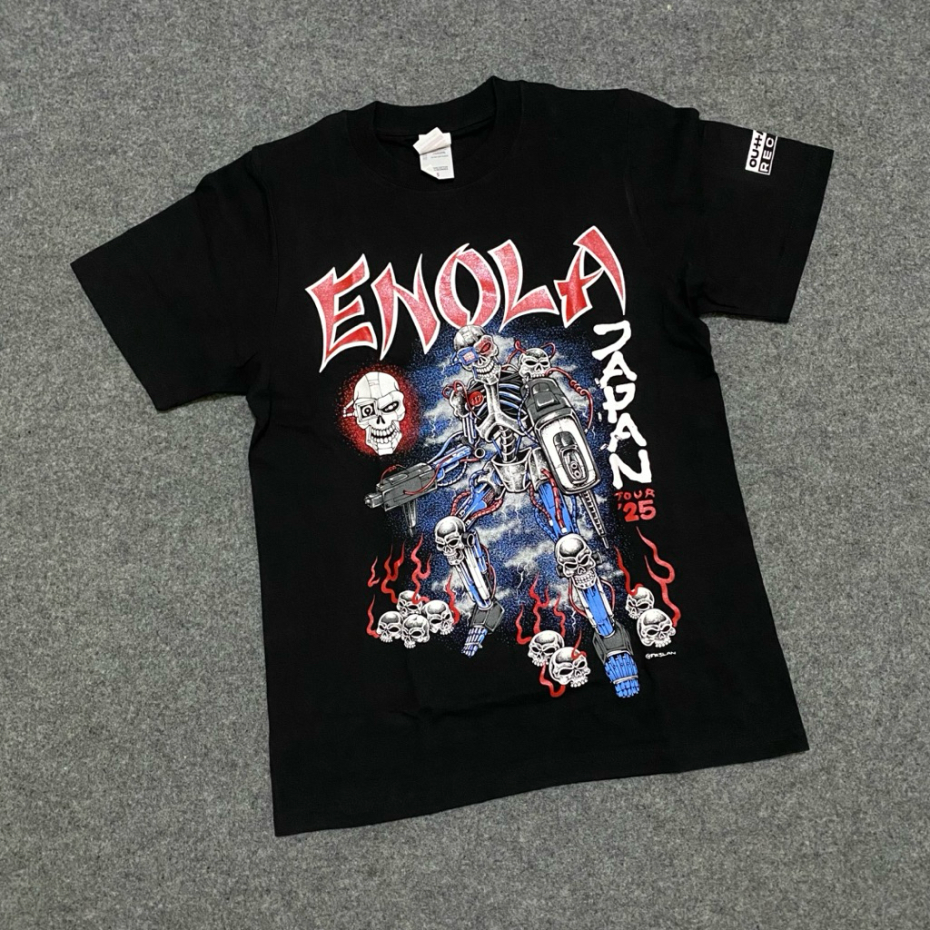 Enola Japan Tour 2025 Official Kaos Band