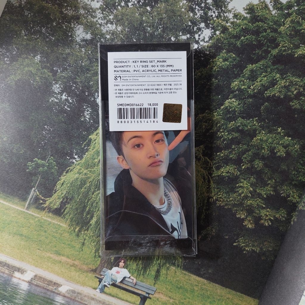 MD TDS 4 KEYRING SET MARK NCT DREAM