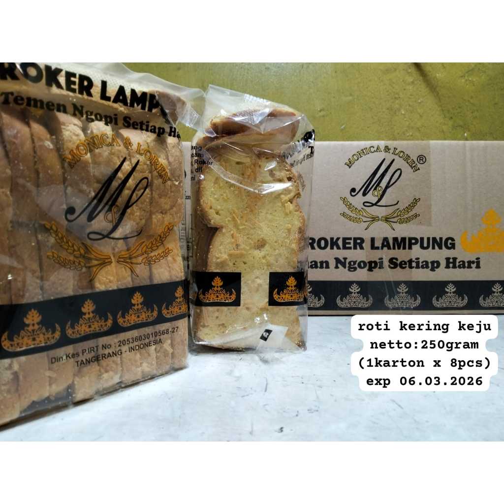 Roti Kering Lampung Monica Loren Manis Renyah || Roti Kering Lampung Monica Loren Teman Kopi