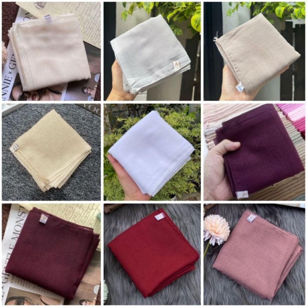 grosir paket usaha hijab segi empat katun