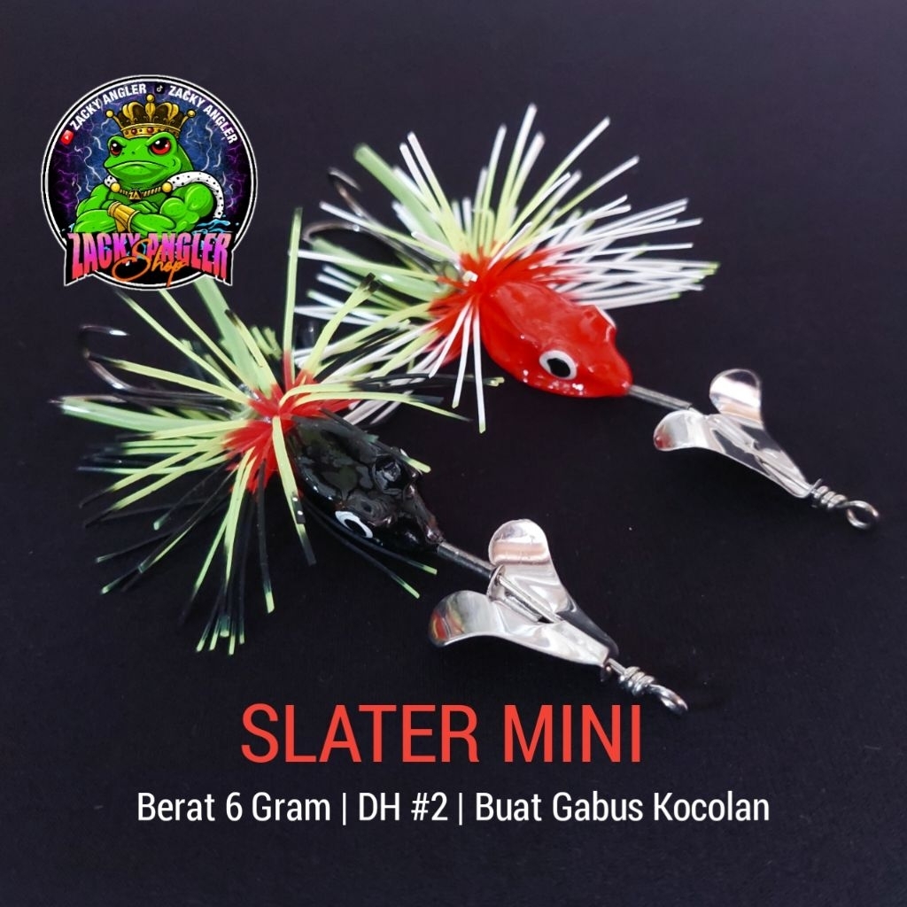 Slater Mini 6 Gram Umpan Casting Gabus Kocolan