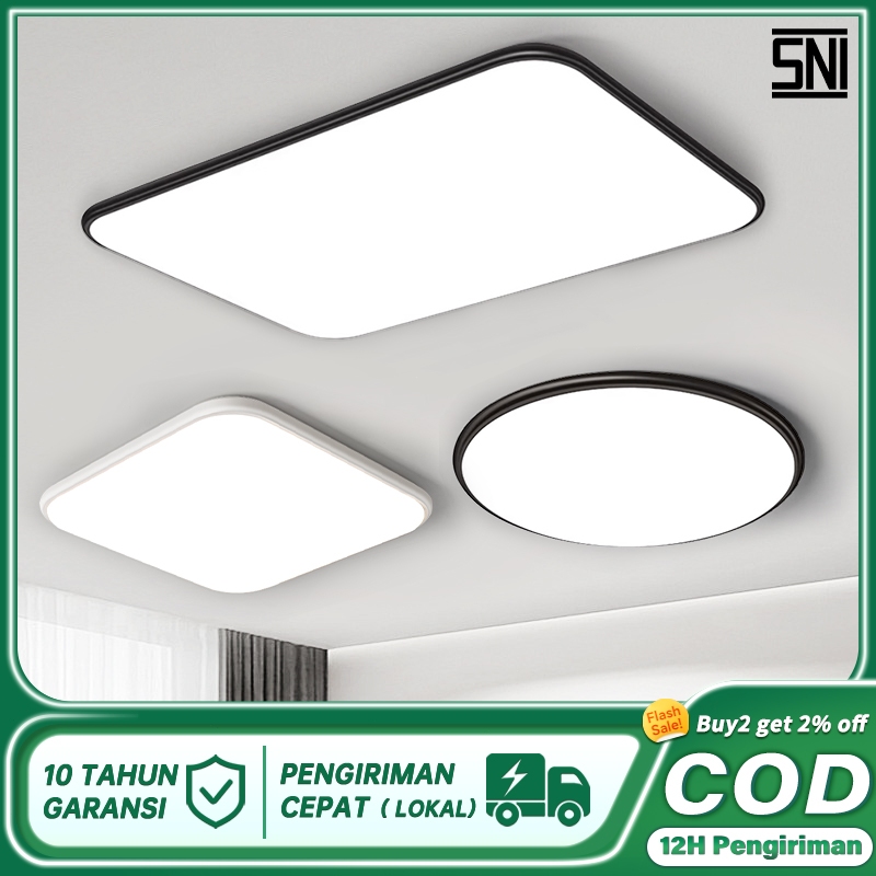 COD Lampu Plafon Minimalis Led Lampu Downlight Aesthetic Kamar Tidur Ruang Tamu Kamar Mandi
