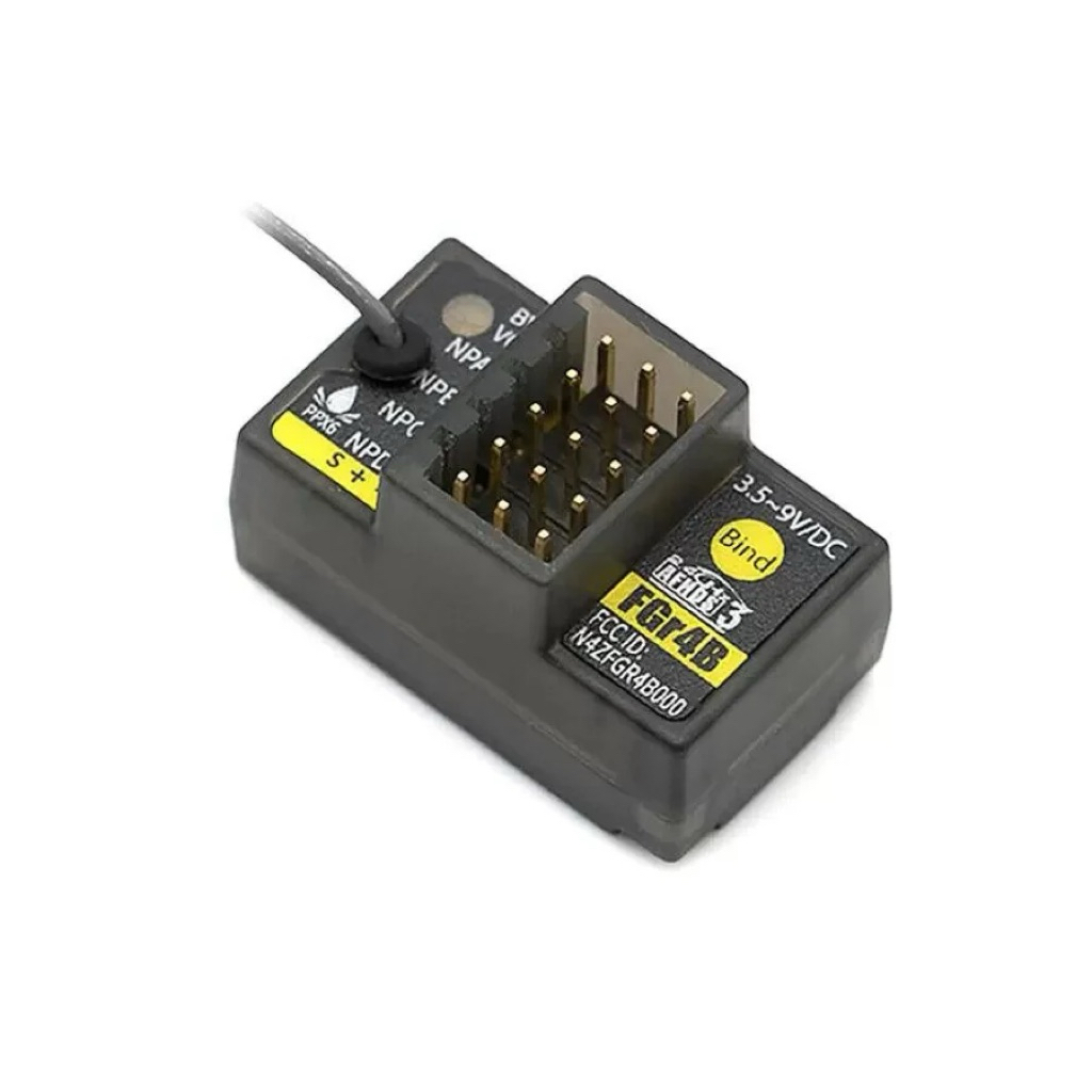 CRtoys Flysky INr4-GYB - 4-Channels Gyro Receiver For NB4 / Noble Lite / Noble Pro AFHDS 3 Transmitt