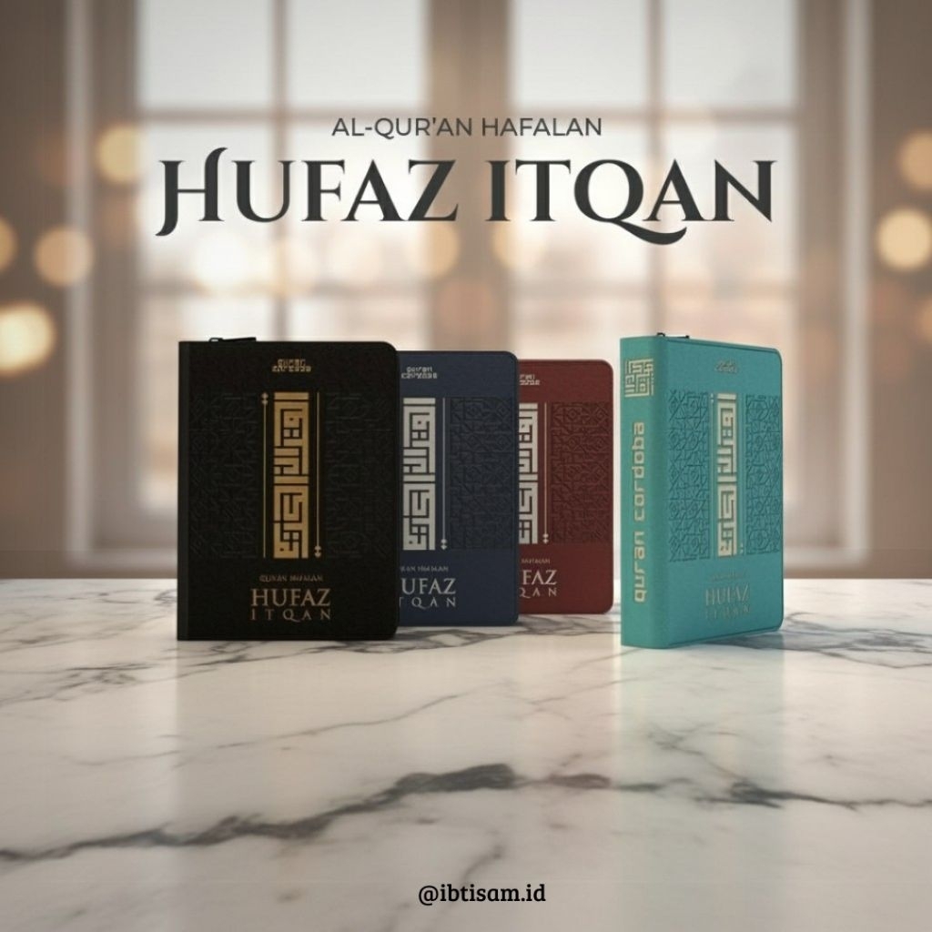Al-Qur'an Hafalan Al-Hufaz Itqan Terjemah Praktis Tajwid Berwarna A6 Saku - Cordoba