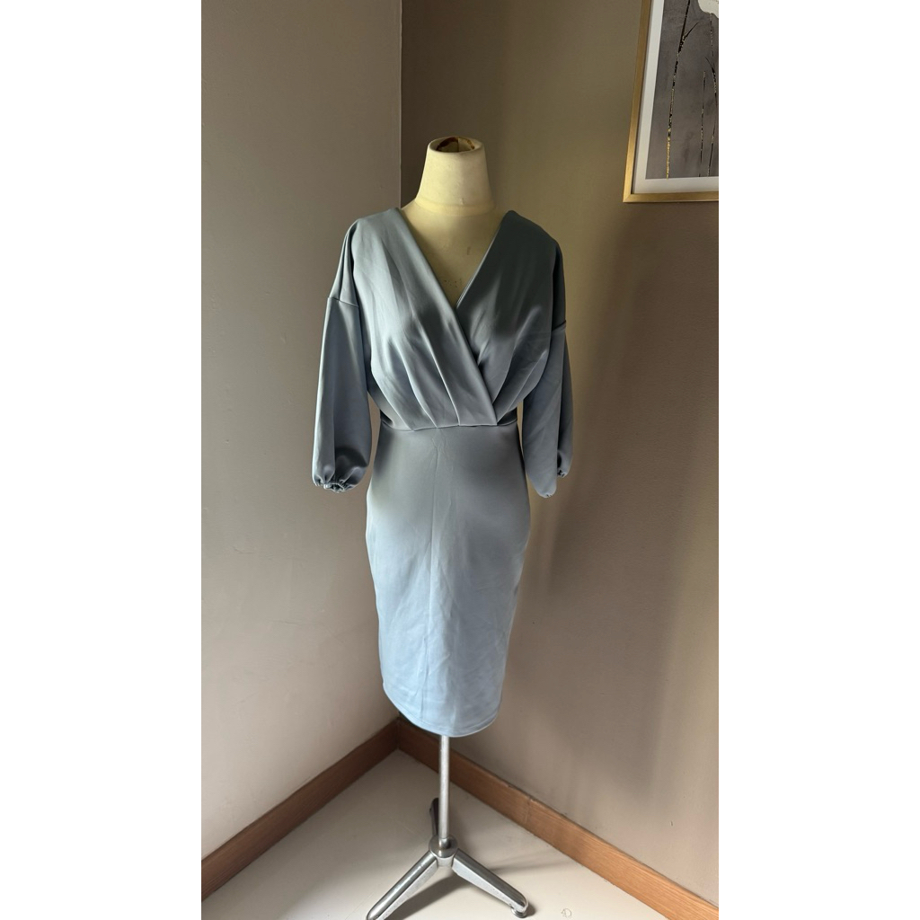 dress scuba abu abu / silver