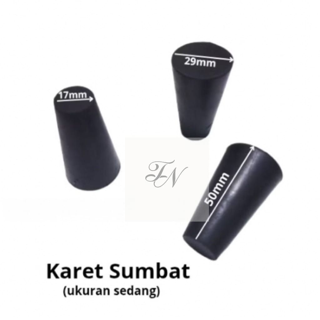 KARET SUMBAT SEDANG TUTUP BAK MANDI / STOPPER SEDANG