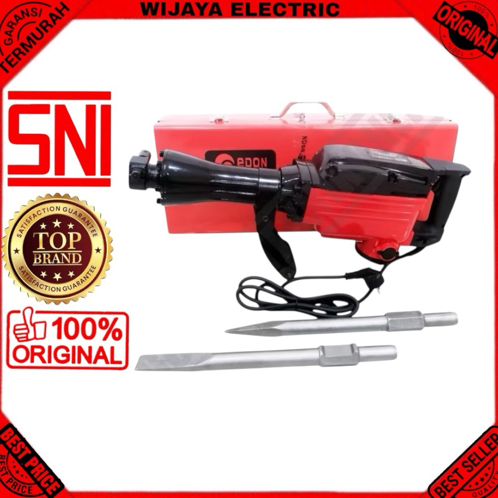 Mesin bobok beton Demolition hammer jack hammer Edon Ed6-6513
