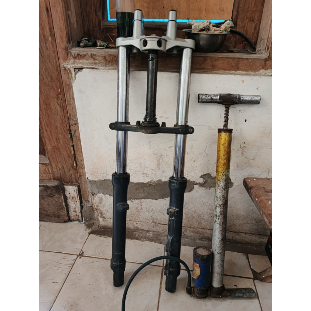 shock depan vixion new original