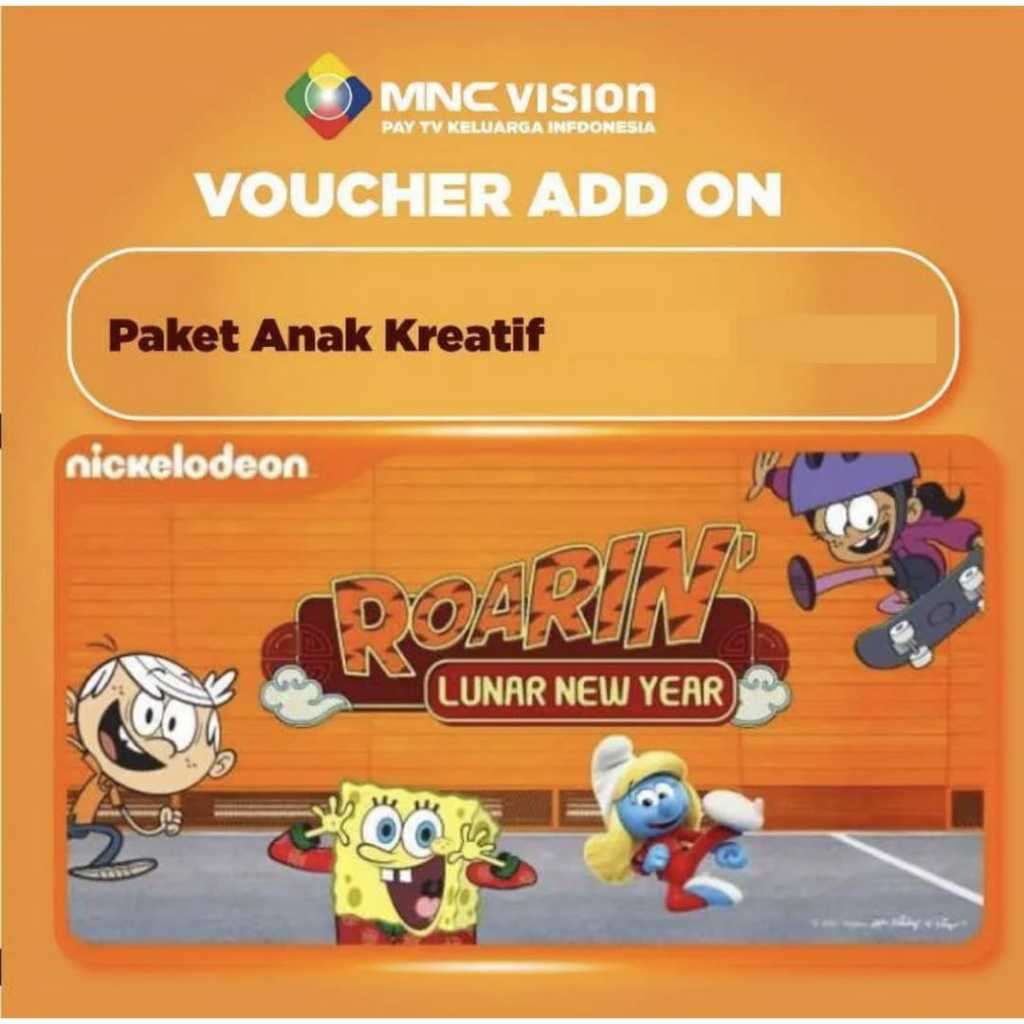 Voucher Paket Add On Jawara MNC Vision Anak Kreatif 30 Hari