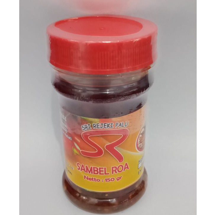 Sambal Roa SR Lombok Merah 150gr - Sambal Khas Palu