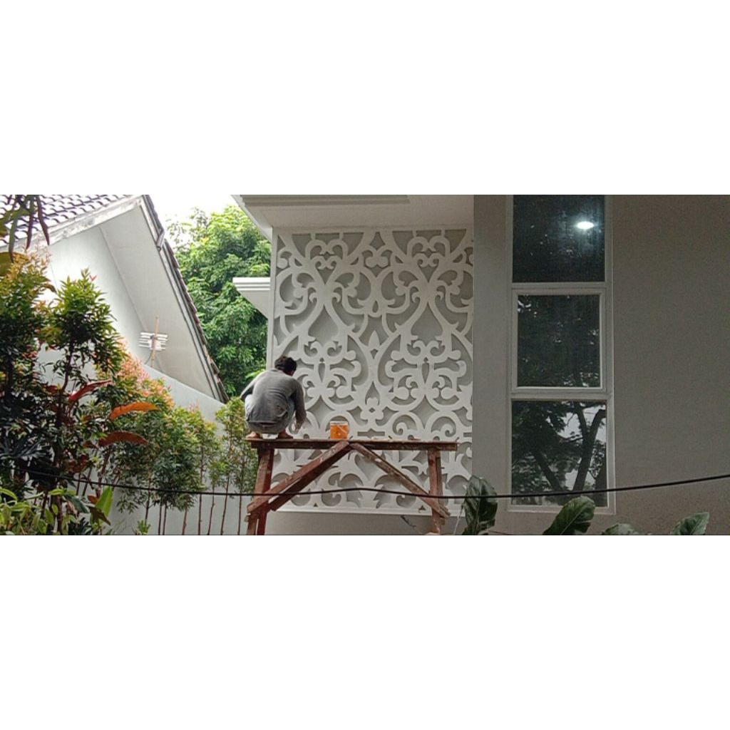 Krawangan Dinding Rumah Minimalis