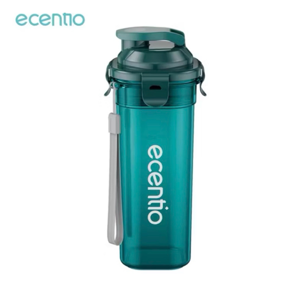 JS Ecentio Botol Air Minum Portable 750ml/Botol Minum Plastik Gym