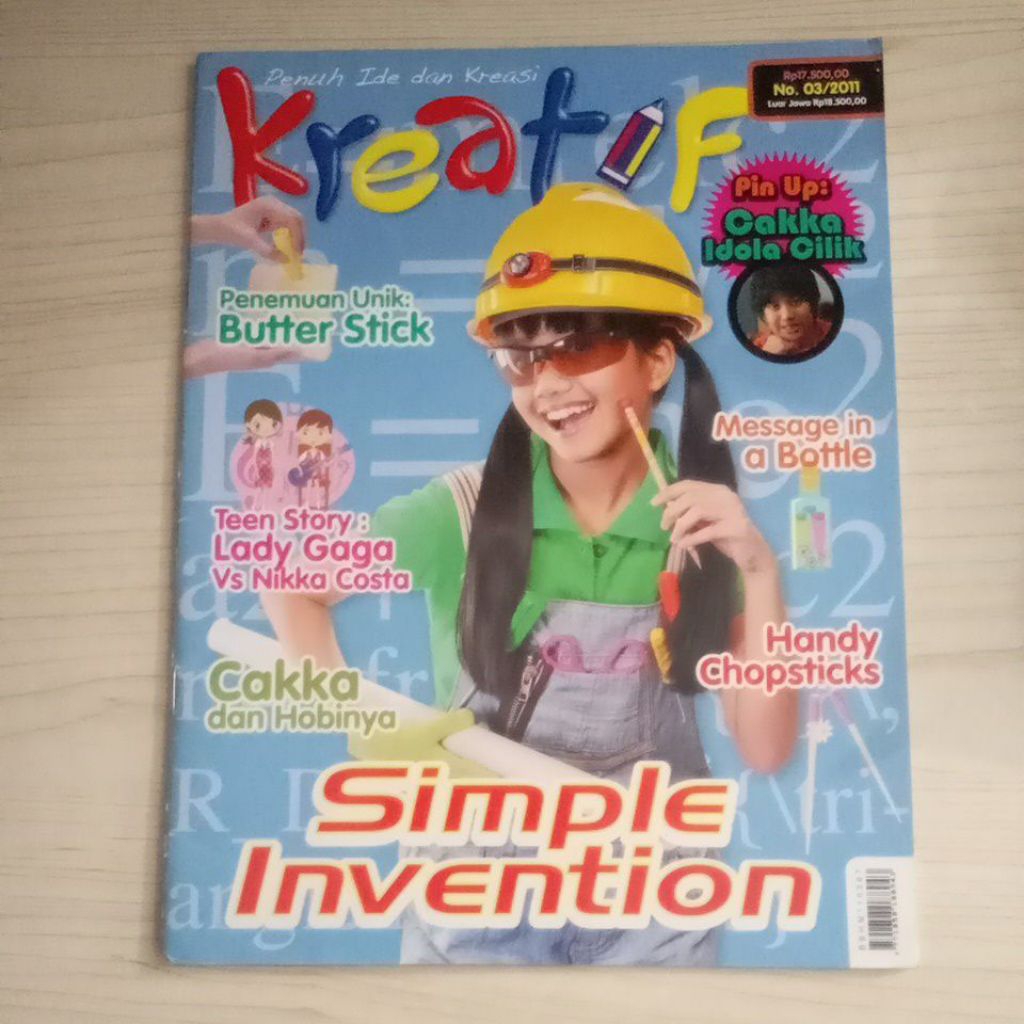 MAJALAH PENUH IDE DAN KREASI KREATIF SIMPLE INVENTION
