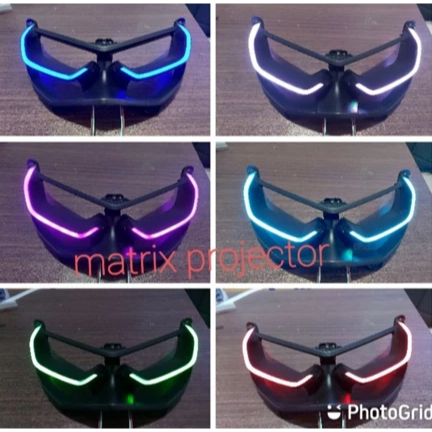 frame alis drl nmax new 2020-2022 lazy led akrilik