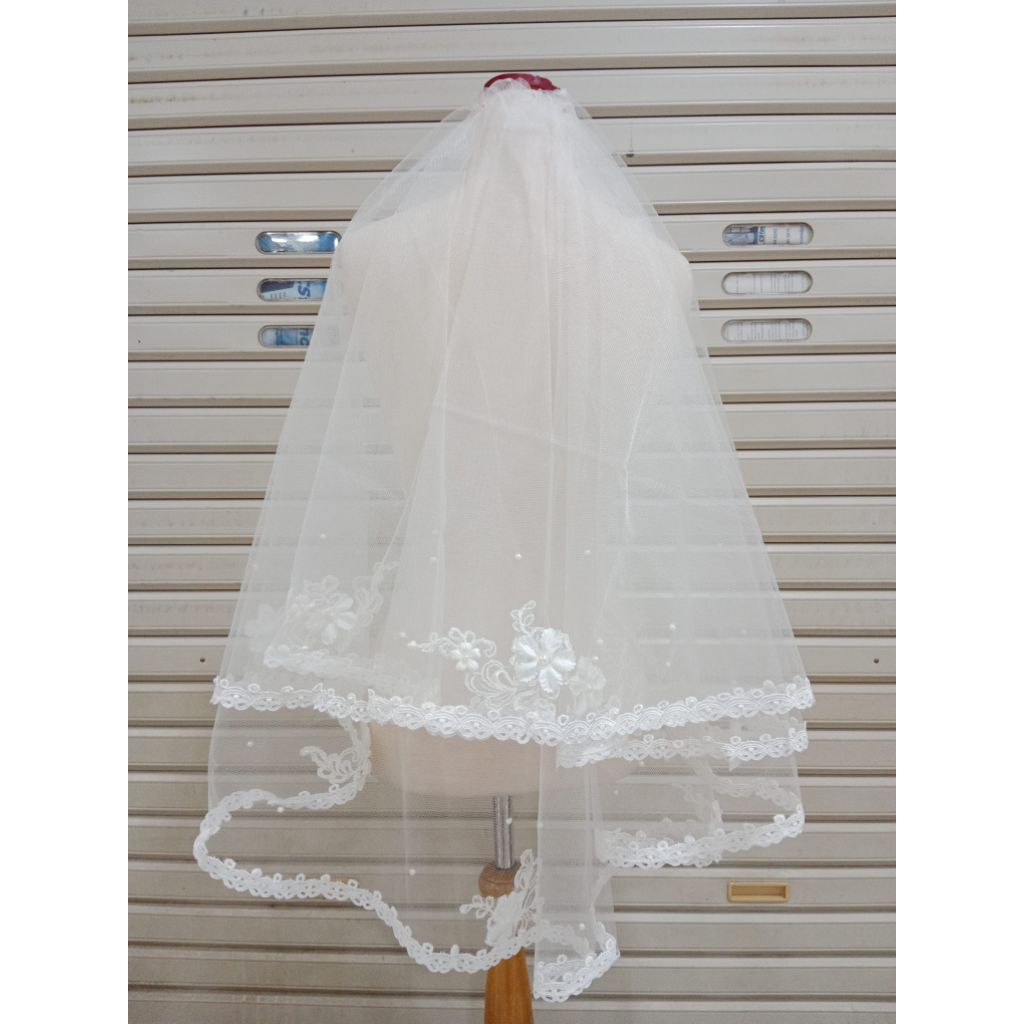 Veil Wedding / Slayer Pengantin,slayer kerudung pengantin