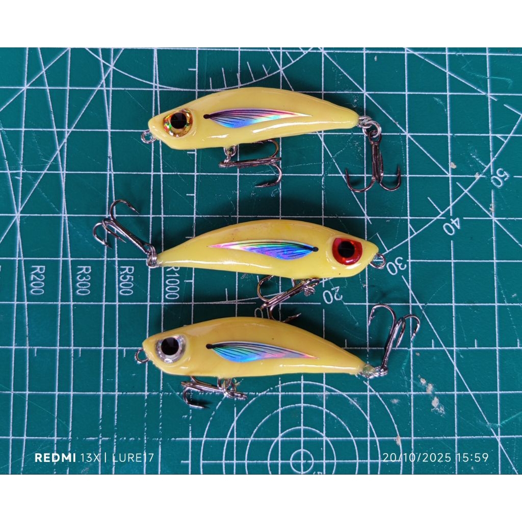 Lure hampala / lure casting micro / Swim makun / Swimmer bait / Casting / Micro casting / Swim hampa