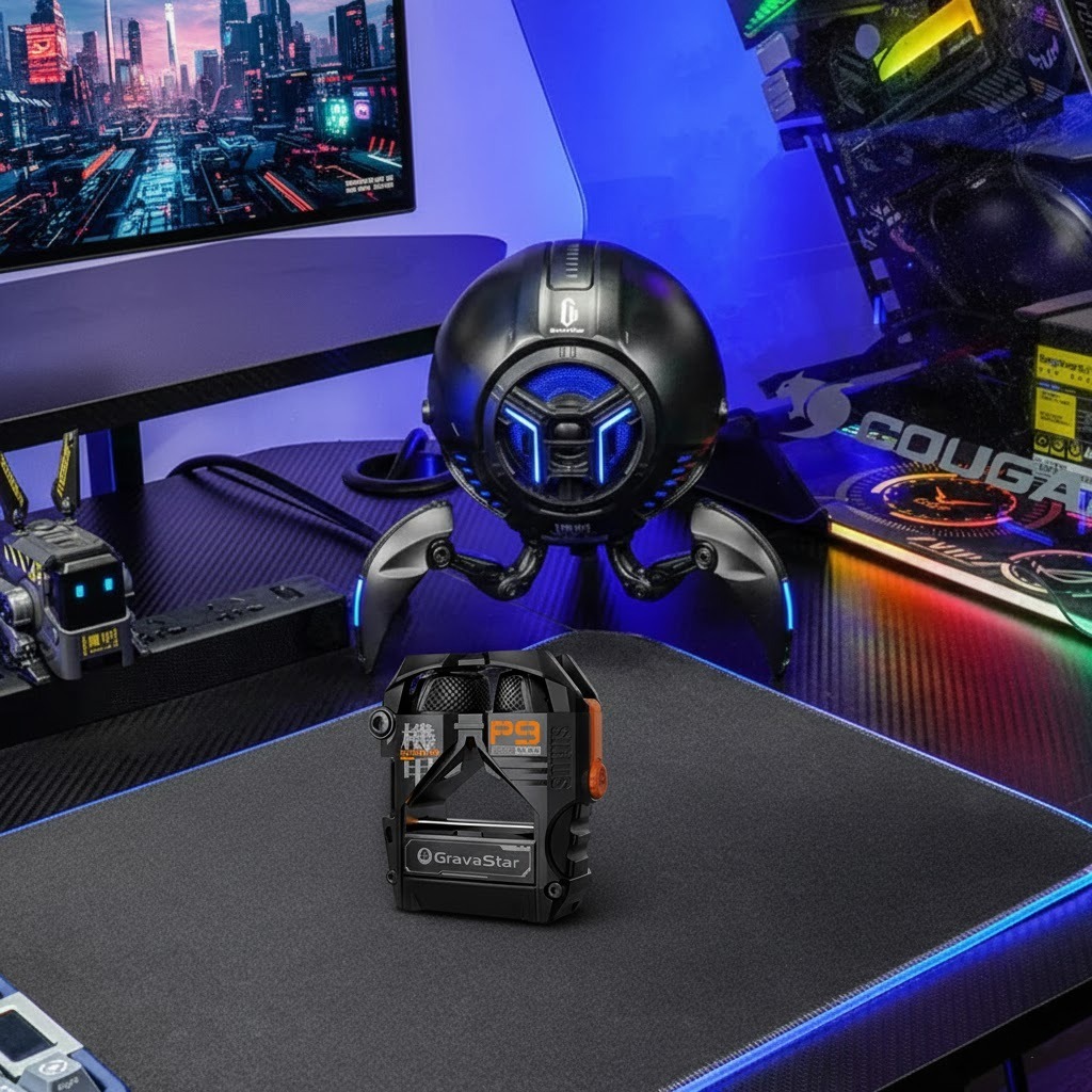 Gravastar Essential Bundle Mars Pro Speaker +Sirius P9 + Alpha 65 Charger