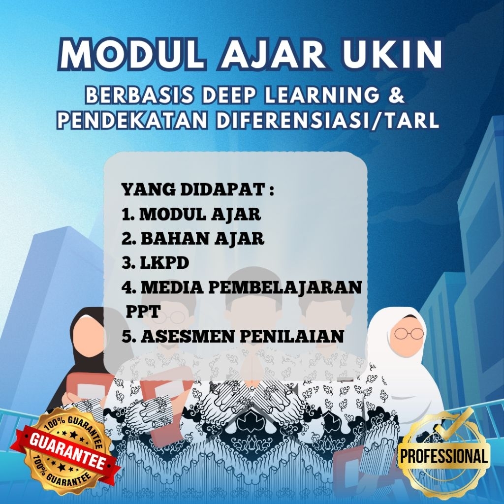 Membantu pembuatan modul ajar, ukin, dll PPG PRAJAB & DALJAB