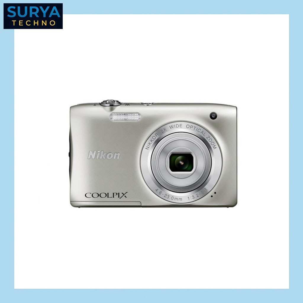 Nikon Coolpix S2900 20 MP 5X Optical Zoom Silver/Kamera Digital Nikon S2900 Promo Akhir Tahun