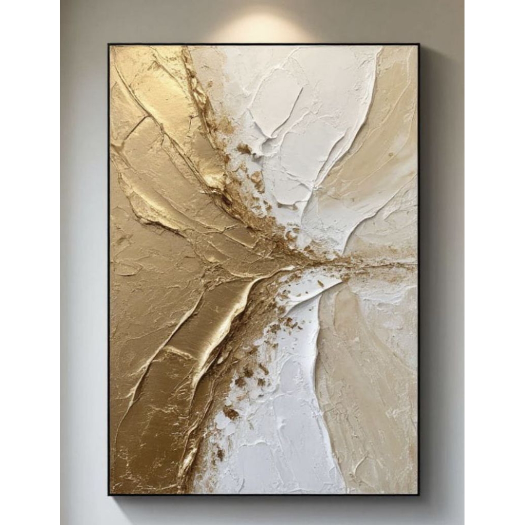 Lukisan Abstrak Aesthetic/Hiasan Dingding Aesthetic/Lukisan Abstrak 3D