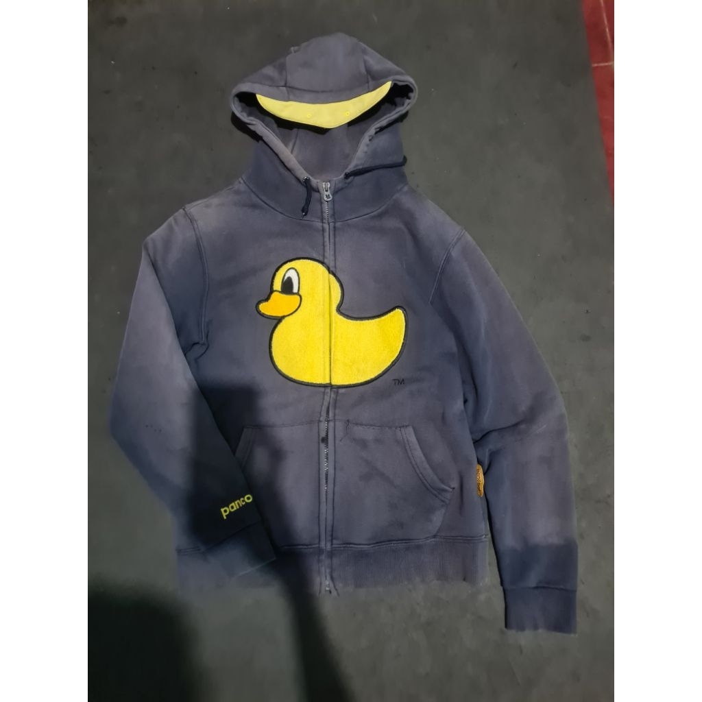 Hoodie zhiper pancoat second,hoodie zhiper pancoat preloved