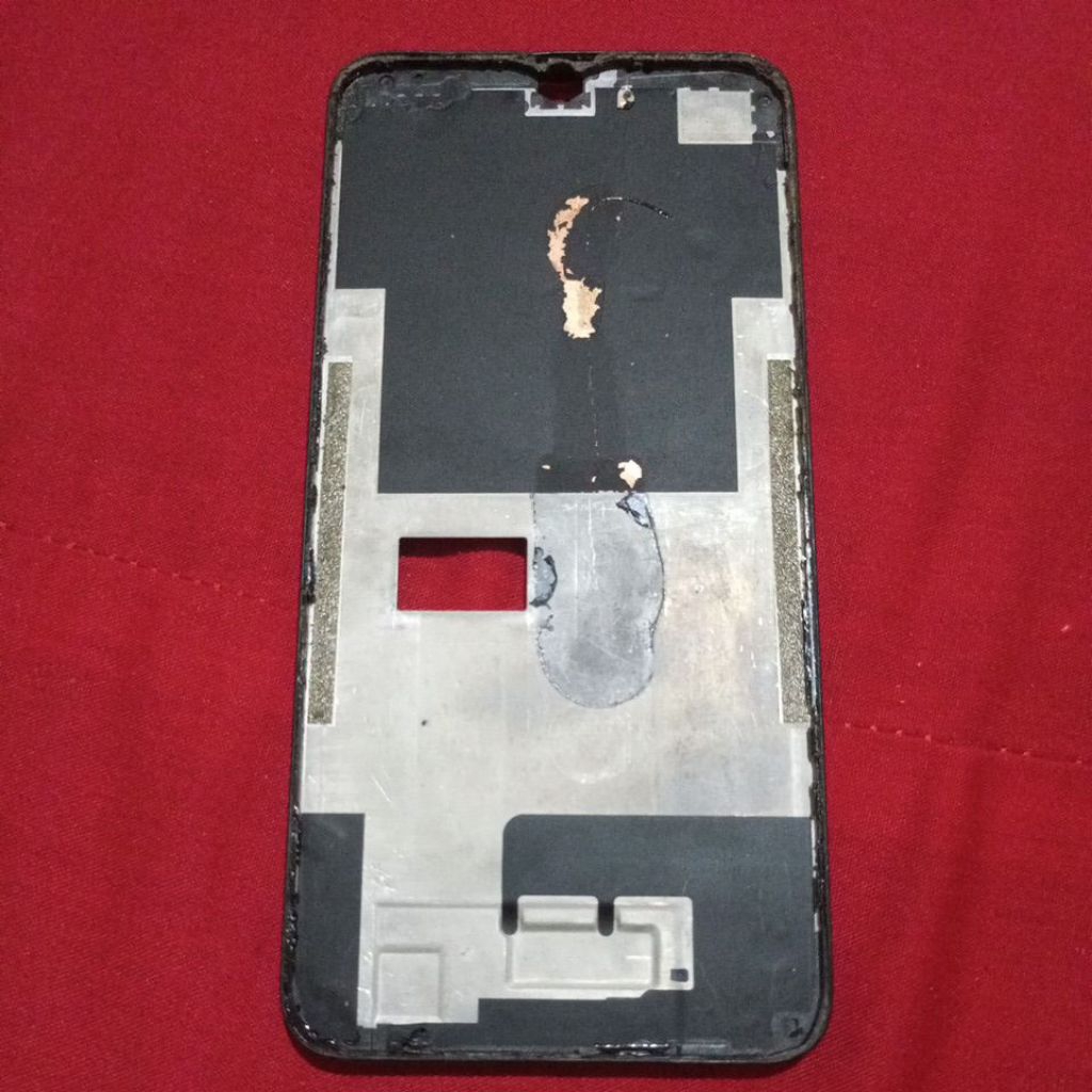 frame tatakan lcd realme c3 ori copotan