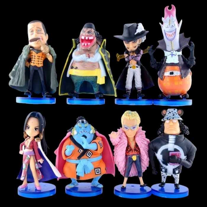 Action Figure wcf One Piece Robin Crocodile Kuma Mihawk Jinbei Flamingo Moriah