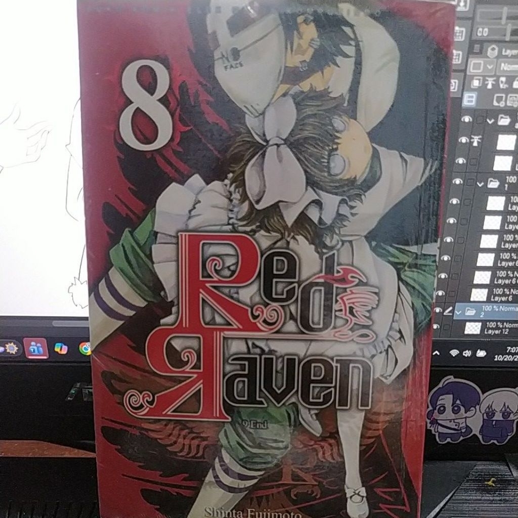 komik red raven vol 8