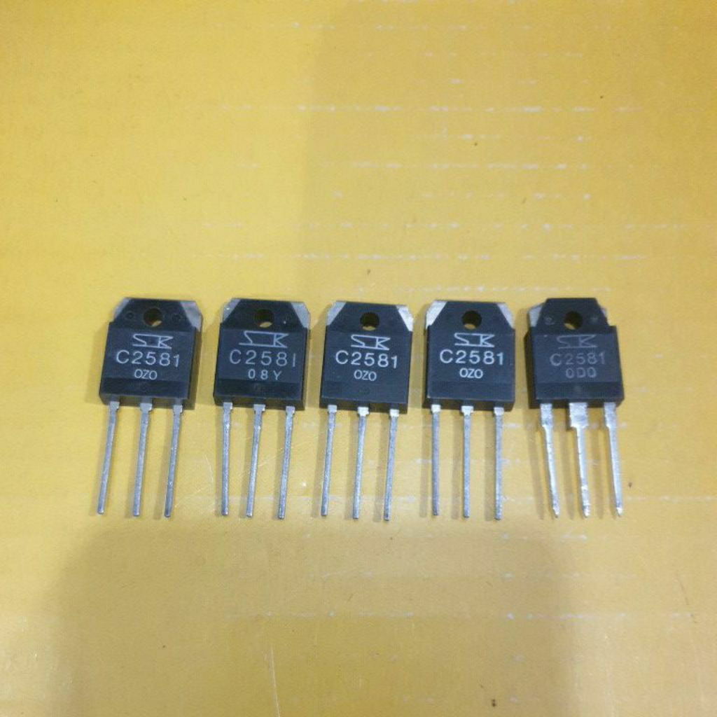 C 2581 SK - SANKEN TRANSISTOR NPN ASLI ORI