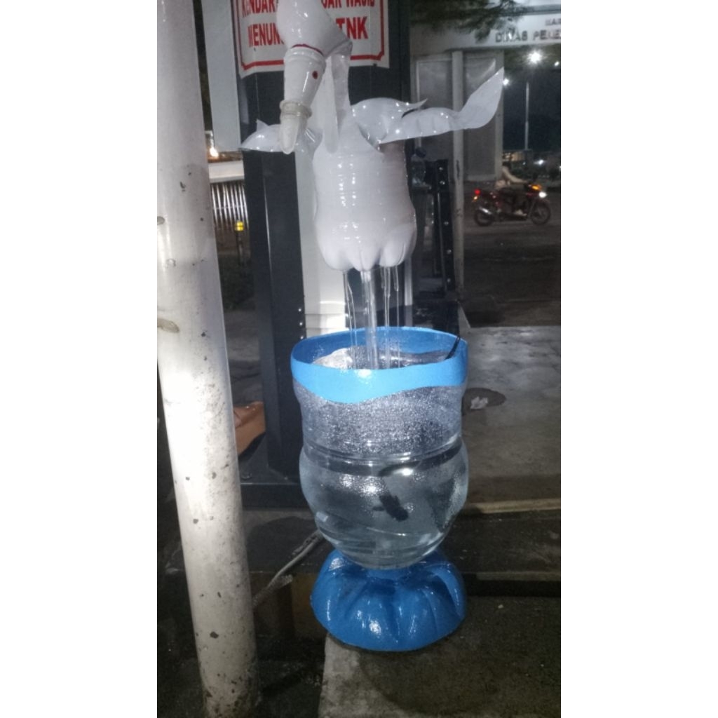 aquarium prakarya botol bekas