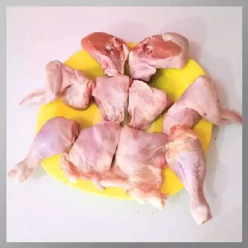 Daging Ayam Potong Broiler 1 Kg | Parting 11-15 Potong | Ayam Broiler Potong - Distributor Pasar Bua