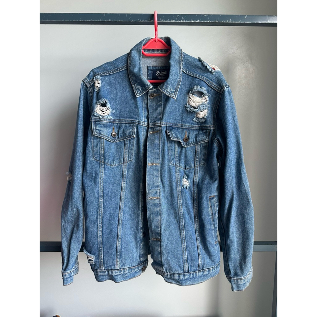 Jaket denim trucker erigo size XL