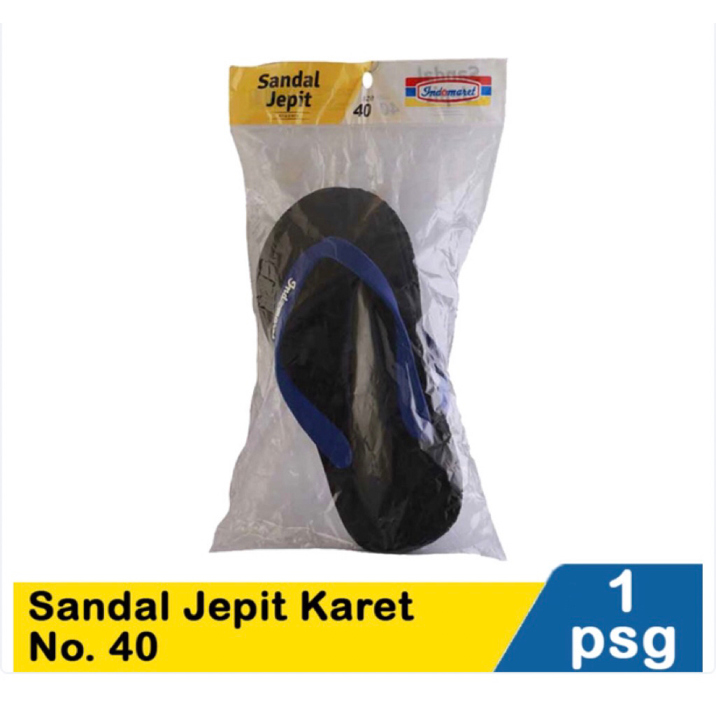Sandal Jepit Karet Indomaret Ready Stok