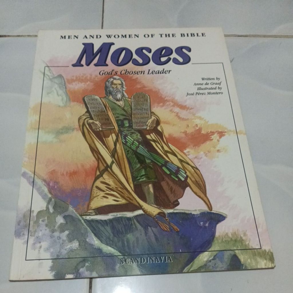 BUKU Men  AND Women Of The BIBLE MOSES God's Chosen Leader