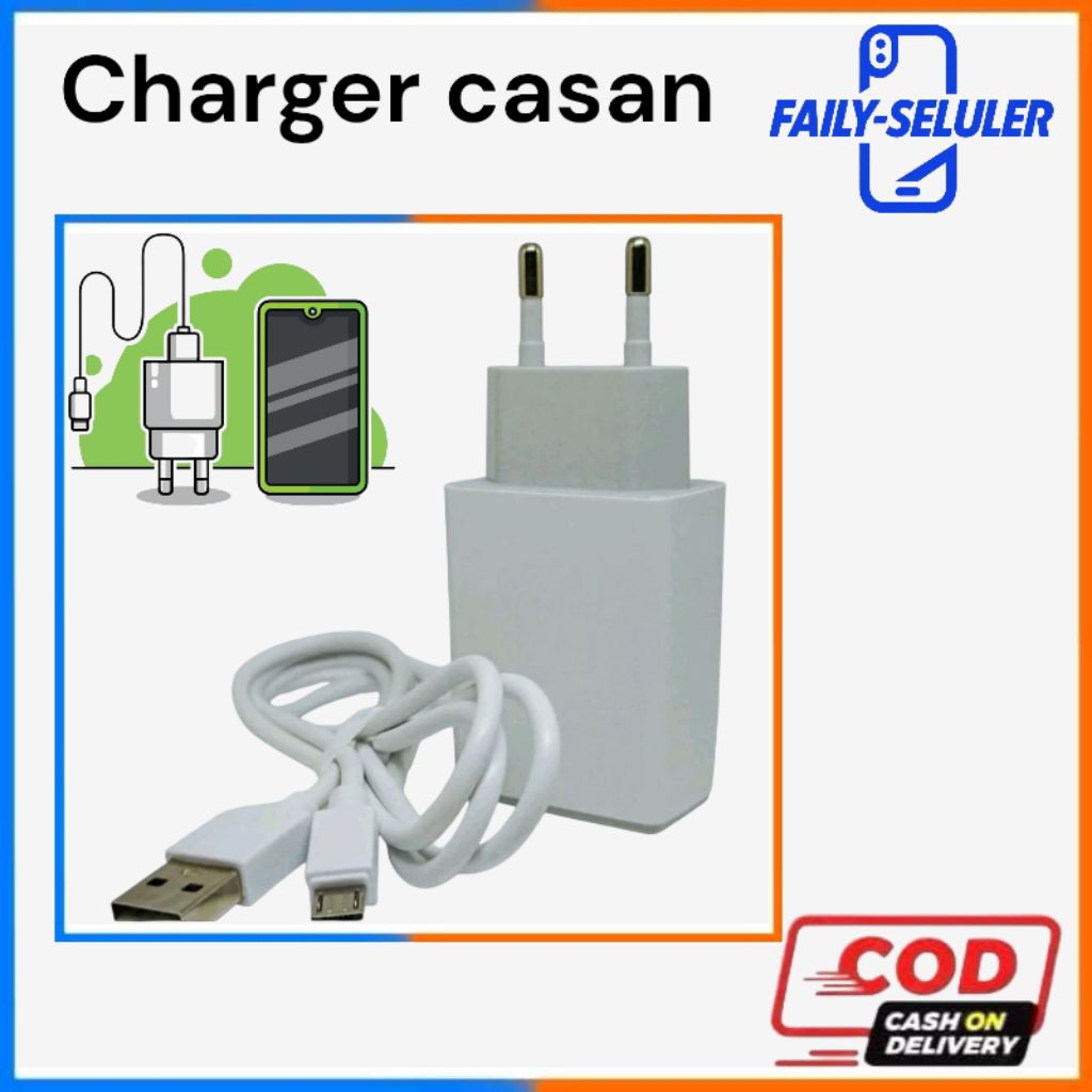 CHARGER CASAN OPPO MICRO USB ORI