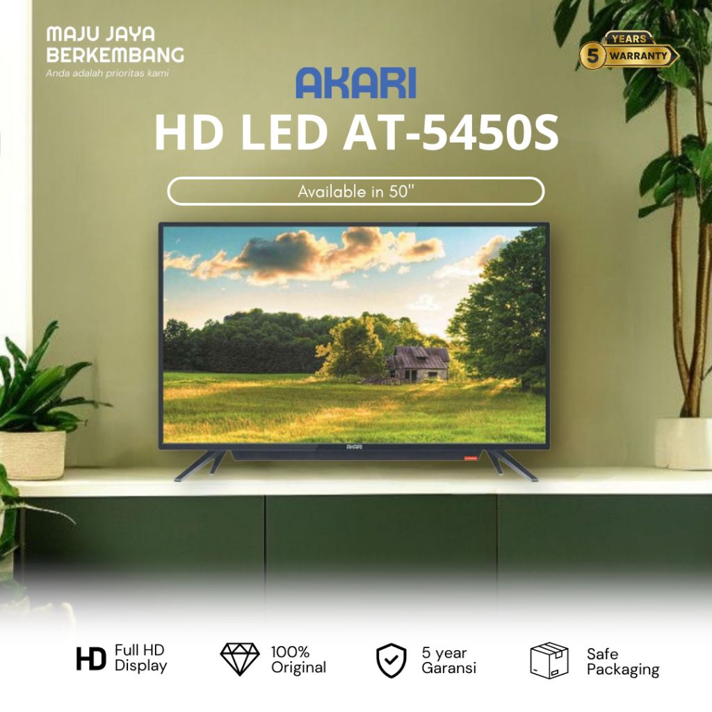 AKARI AT-5450S / AT 5450S FULL HD ANDROID TV 50 inch