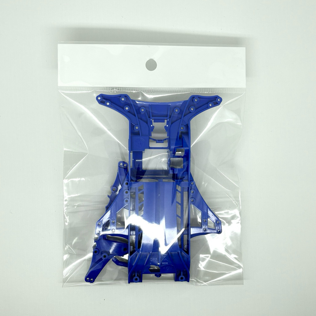 Tamiya FMA FM-A Dark Blue Chassis + Akar Loose Part Original