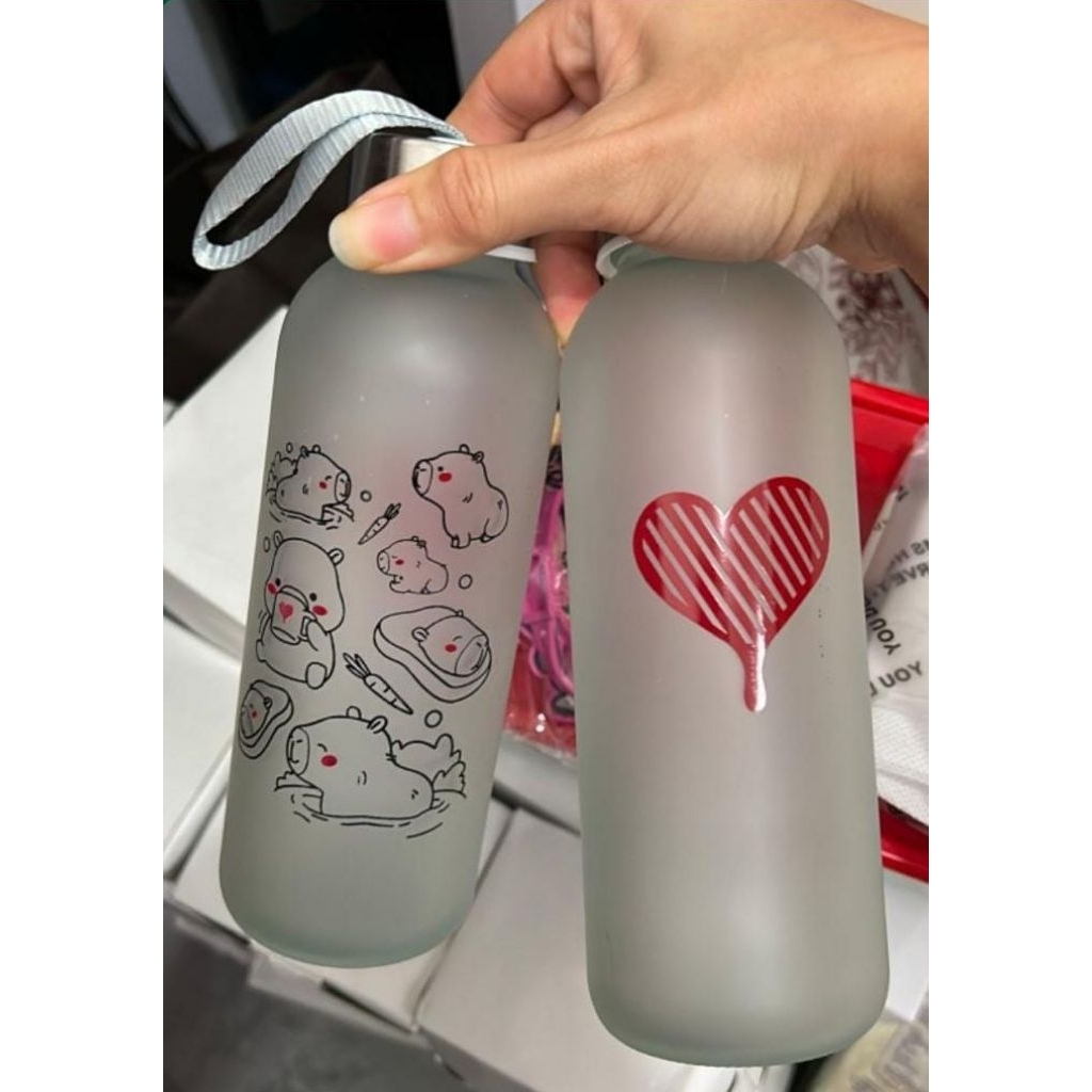 READY STOCK PRJ PINO PACK botol tumblr capybara kopi kenangan